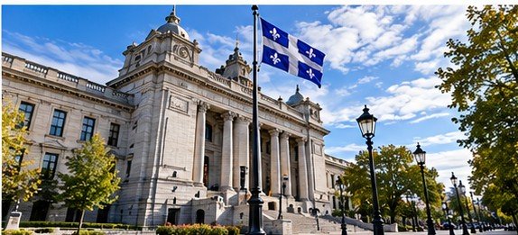 Courthouse architecture in Québec