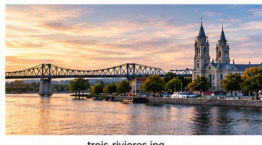 Family-friendly riverside setting in Québec